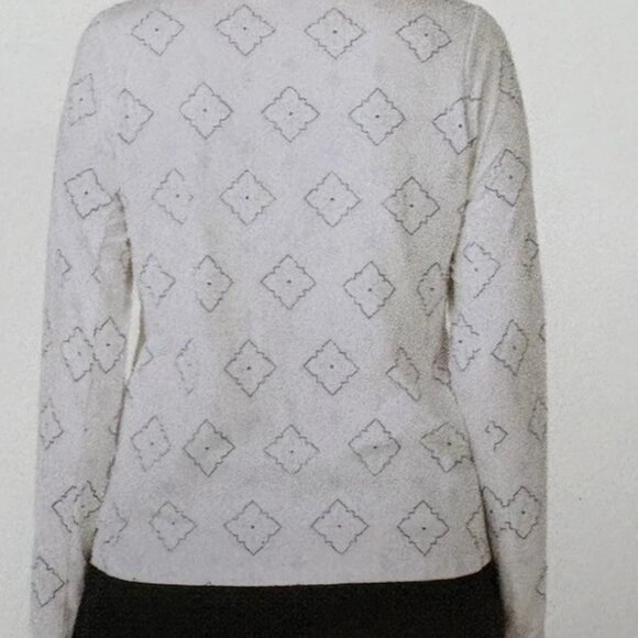 Hang Ten Women's Long Sleeve Soft Lightweight Sun Tee, White - Picture 4 of 8